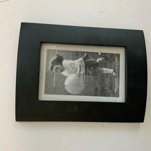 Sonoma 8.5x6.25 black frame picture 4x6